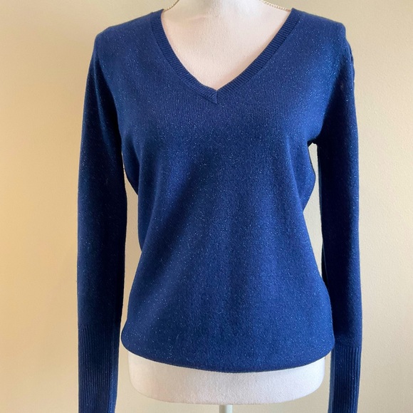 WHBM Metallic Sparkling Sweater - Picture 2 of 7